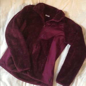 Columbia size L furry jacket